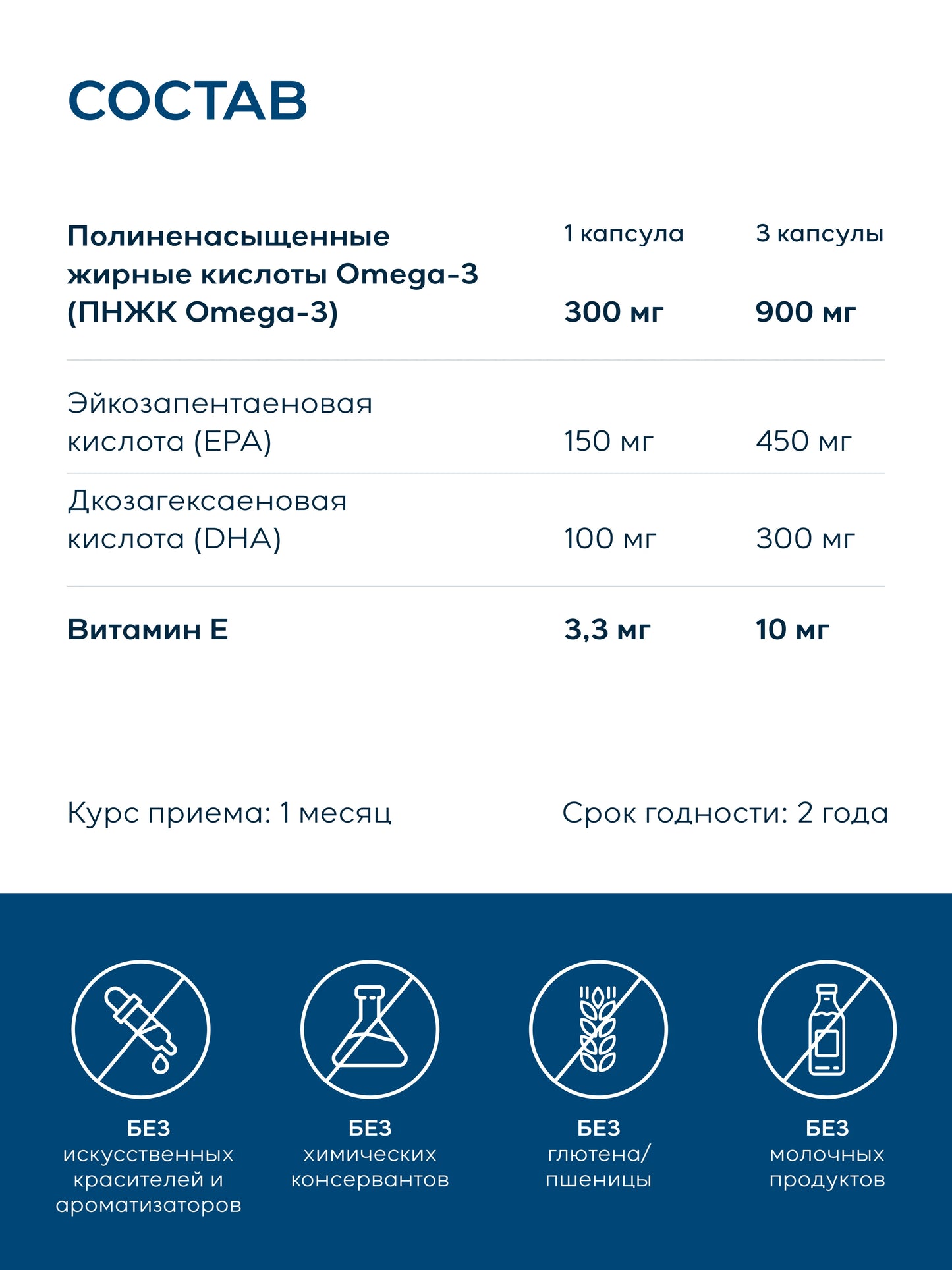 Arctic Health Омега-3 30% с кедровым маслом и витамином E