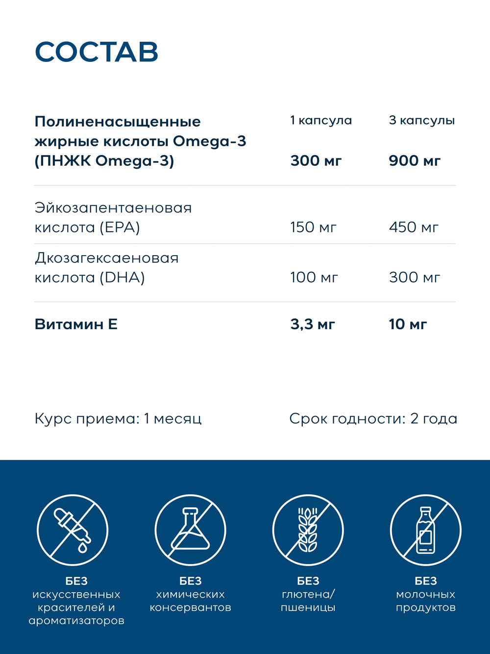 Arctic Health Омега-3 30% с кедровым маслом и витамином E