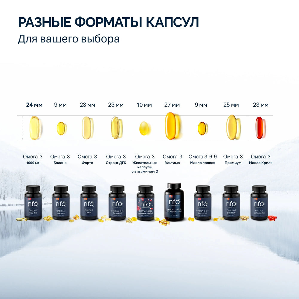 NFO® Омега-3 Ультима 120