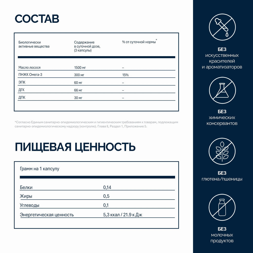 NFO Омега 3-6-9 Масло лосося