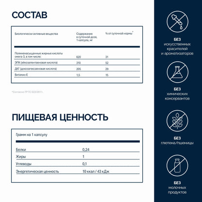 NFO® Омега-3 Форте 120