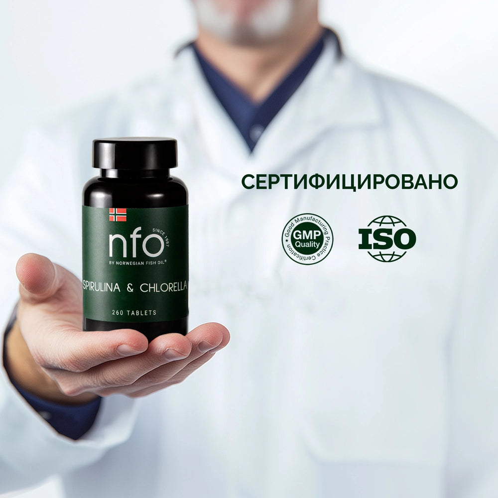 NFO® Спирулина Хлорелла
